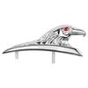 Motorcycle Eagle Head Decorative Mudguard Modified With Aluminum Chromium Plating