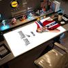 Haaland Customizable Name Mouse Pad Gamer Mousepad Computer Desk Mat Non-Slip Rubber Bottom Office Desk Accessory