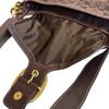 Coach 11436 Signature Canvas Shoulder Bag Brown Canvas Women Used