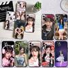 HK39 J-Jang KPOP W-Wonyoung Soft Shell Phone Case for Redmi Note 8 9 Pro Max 9S 9T 9C NFC 8T 8A S2 10A A4