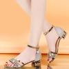 Fashion Designer Korea Open Toe Women's Sandals Outdoor Ladies Shoes on Offer Sales New Breathable Fashion Vintage Footwear Wholesale