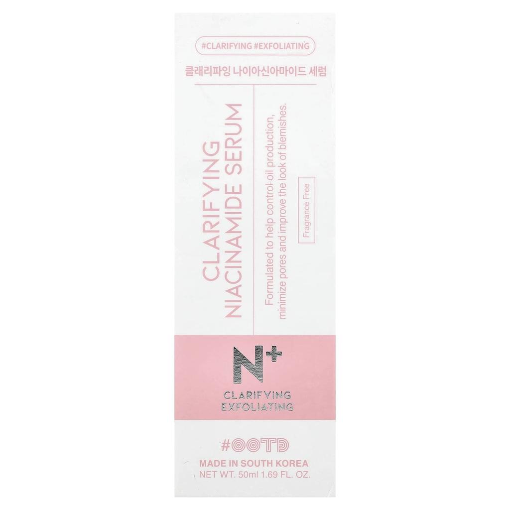OOTD, Clarifying Niacinamide Serum, Fragrance-Free, 50ml (1.69 fl oz)