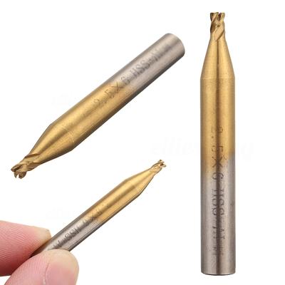 Foret hélicoïdal HSS-AL 2,5*6*45mm pour machine à tailler les clés Pièces d'outil de serrurerie Coupe-clé