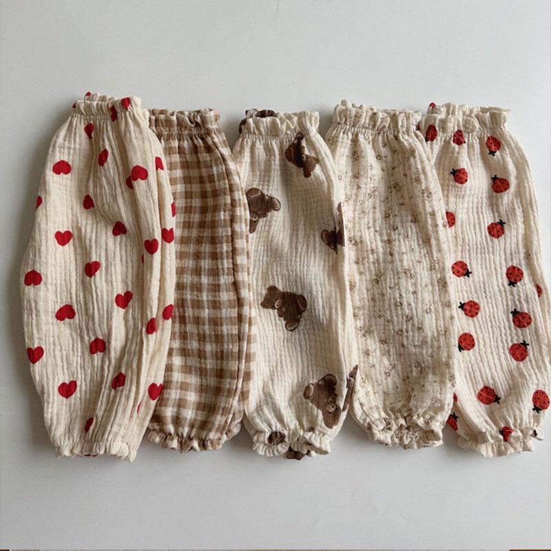 Korean Style Baby and Toddler Summer Floral Lantern Pants