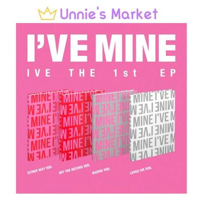 [I'VE MINE] Album (EITHER WAY Ver. / OFF THE RECORD Ver. / BADDIE Ver. / LOVED IVE Ver.)