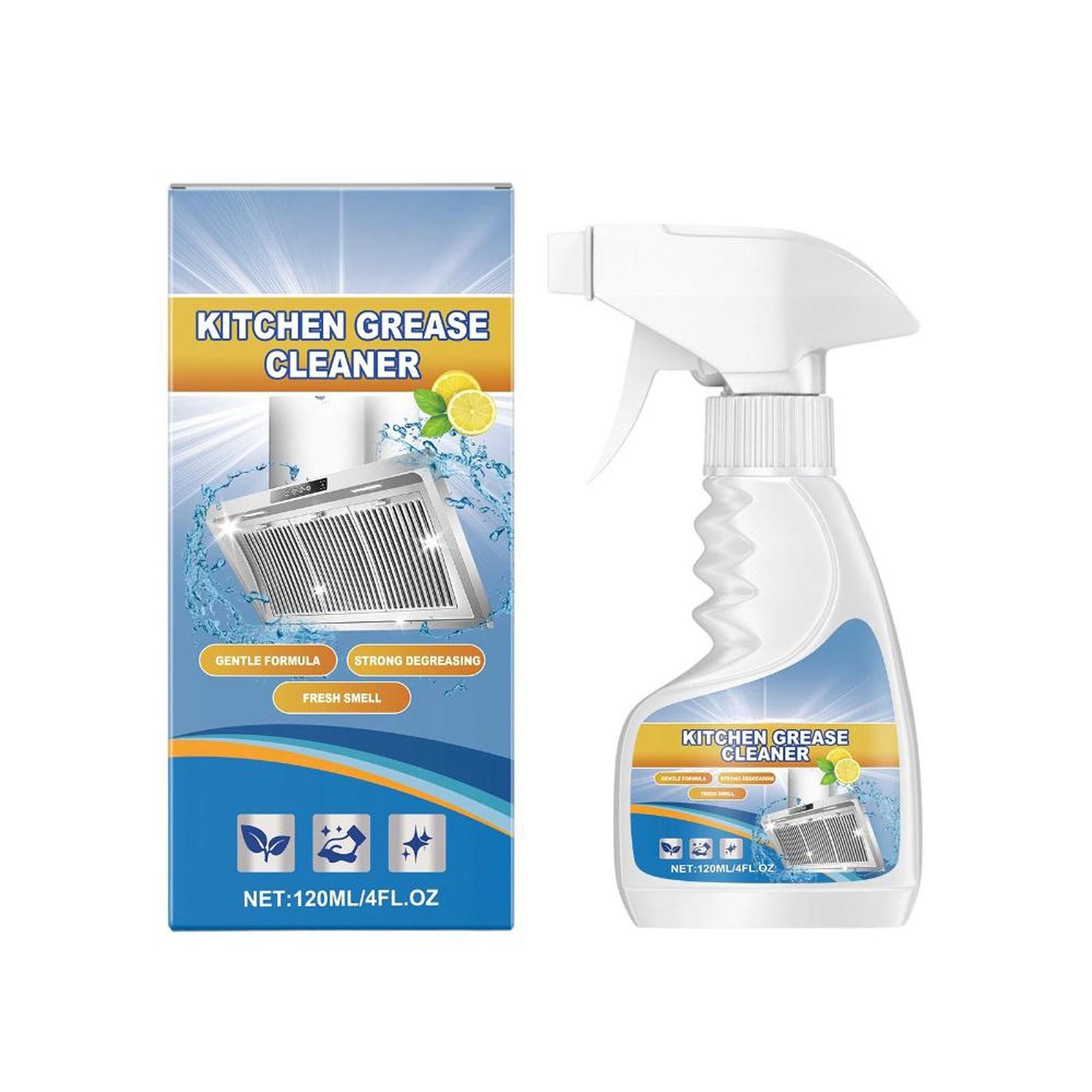 

Средство для удаления кухонного жира; кухонный спрей-очиститель; средство для удаления масляных пятен (120мл) One Size