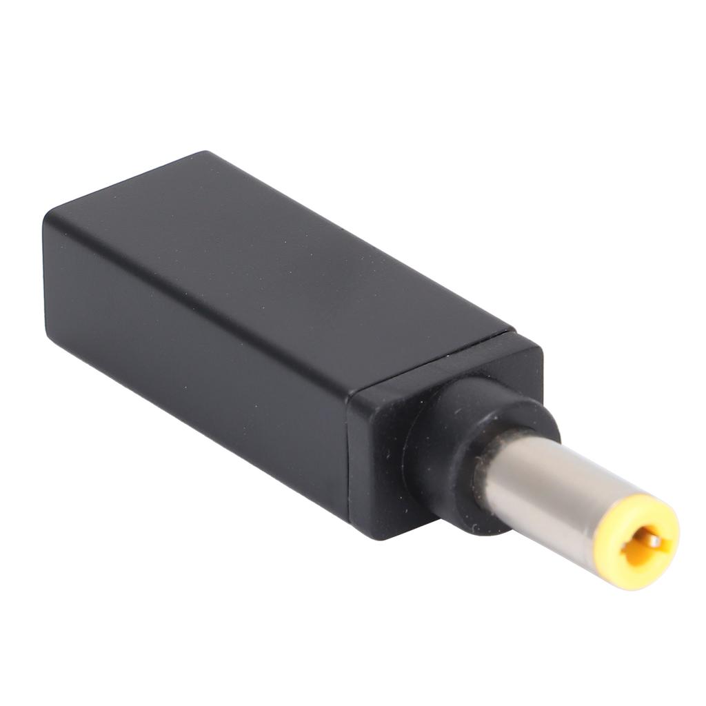 USB auf DC Adapter Gerader Kopf PD TypeC Buchse auf Stecker 5.5x2.5mm Computerzubehör für Laptop