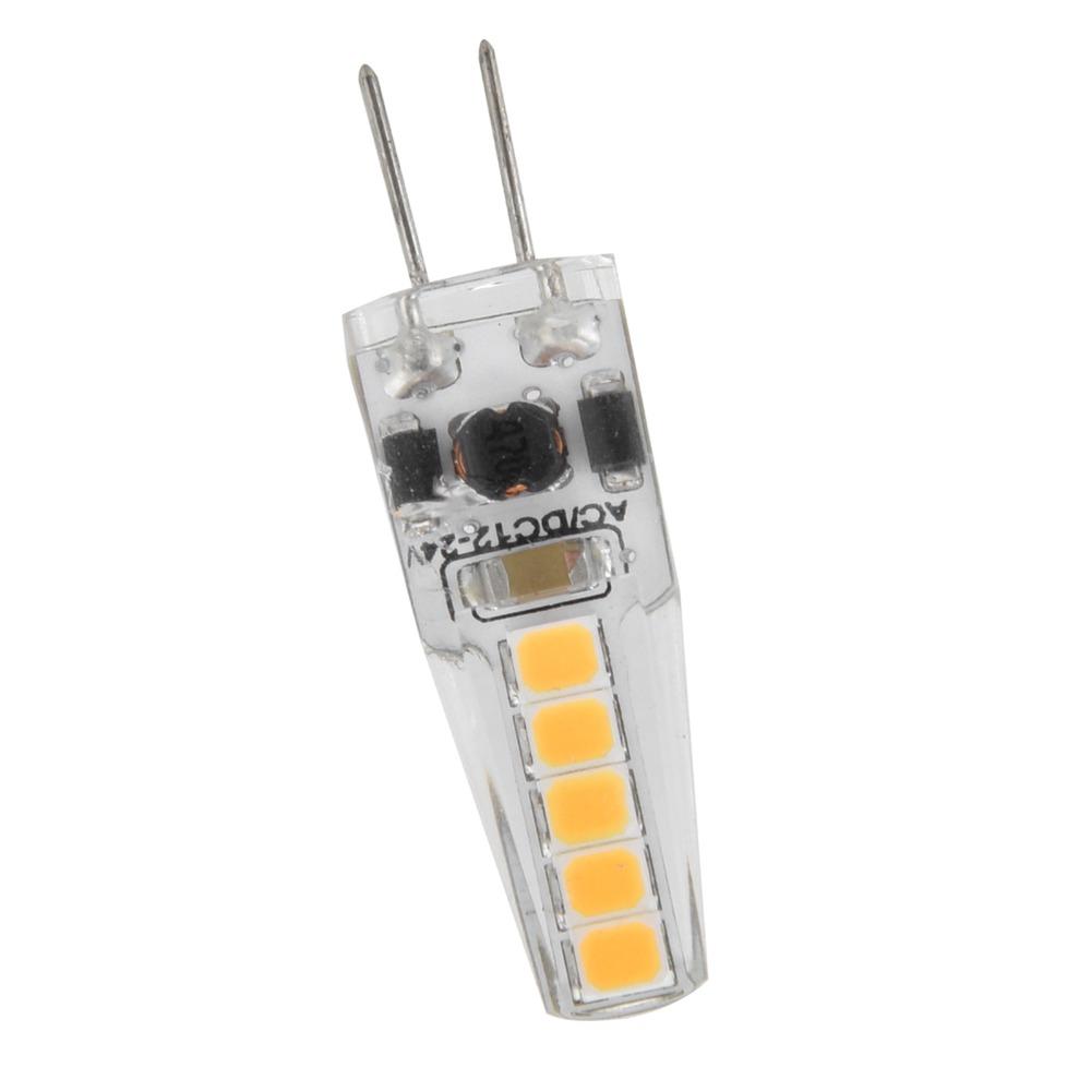 10pcs 2W G4 LED Bulb AC12‑24V Halogen Replacement Bulbs Easy Dimmable G4 Bulbs  Ceiling Lamp