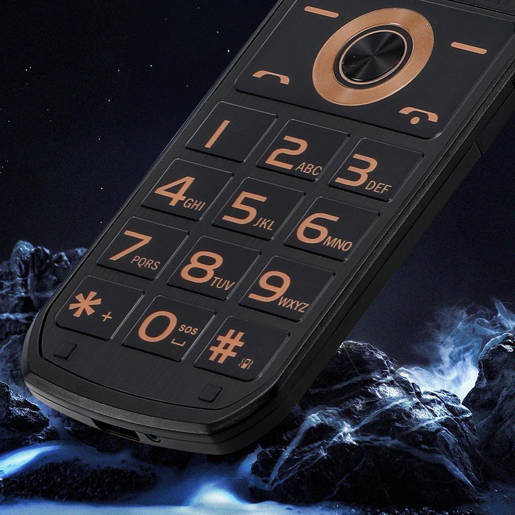 S7A 2G Flip CellPhone 2.4inch HD Dual Screen MTK GSM Dual SIM 8W Camera 1000mAh Mp3 Mp4 Type-C Mobile Phone