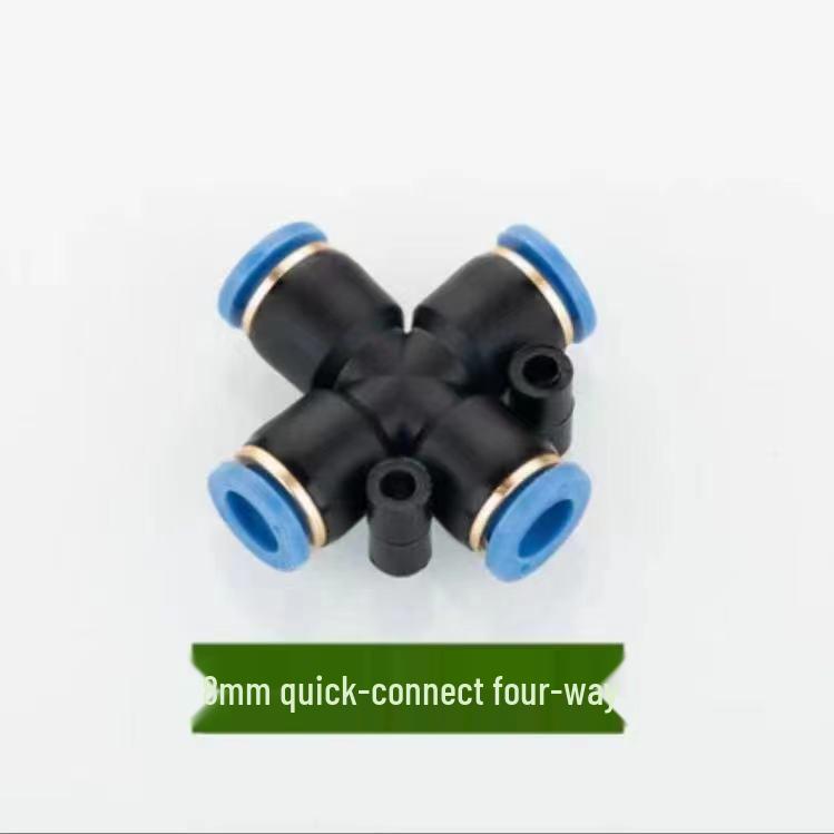 Quick-Connect Low-Pressure Atomizing Nozzle: Cooling, Humidification, Mist Dust Control, Outdoor Cooling, Aquaculture, Disinfection