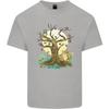 An Owl and Fox Tree Nature Ecology Unisexs Light Cotton TShirt