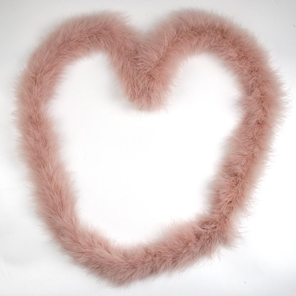 DIY 2Meters Colorful Fluffy Marabou Feather Boa Turkey Feathers for Wedding Party Dress Clothing Decoration Crafts Plumes Shawl 50G
