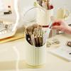 Makeup Brush Storage Box Large Capacity Makeup Brushes Holder With Clear Lid Dustproof Comestic Tools Lipstick Eyebrow Organizer