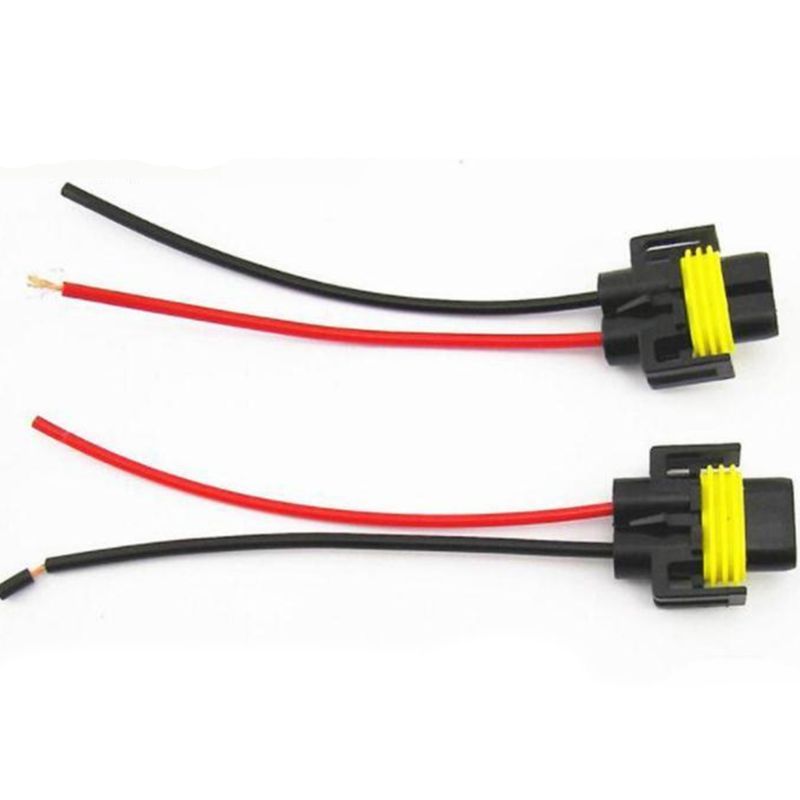 2PCS H8 H11 880 881 Wiring Harness Socket Car Wire Connector Cable Plug Adapter for Foglight Head Light Lamp Bulb Light