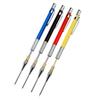 30mm Deep Hole Long Nib Mechanical Pencil Set Solid Carpenter Woodworking Tools 2.0mm 12 Colors Refill Construction Tools