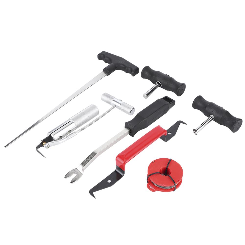 7 teilesatz Auto Windschutzscheibe Entfernung Cut-Tool Kit Automotive Fenster Glas Demontage Set