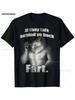 Wenn Sie hinter Ihrem Rücken reden Furz Wolf Lustiges T-Shirt Literally Me T-Shirt Kleidung Harajuku Retro Damen T-Shirt
