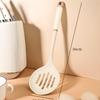 Silicone High-Temp Resistant Soup Ladle & Non-Stick Porridge Spoon with Anti-Scalding Handle.