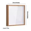 Travel souvenir box transparent postcard storage box photo frame suitable for concerts and airline tickets souvenir storage