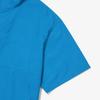 Men's FILA T-Shirts Men's Ocean Blue Stand Collar Moderate