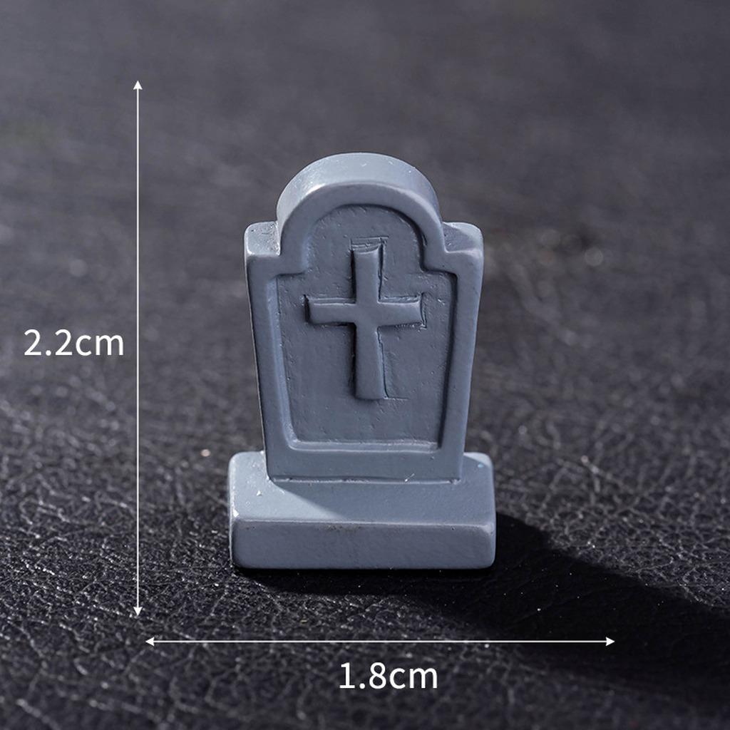 Resin Miniature Ornament Miniature Desktop Ornament Halloween Figurine Pvc Holiday Decorative Figurine For Indoor Decoration