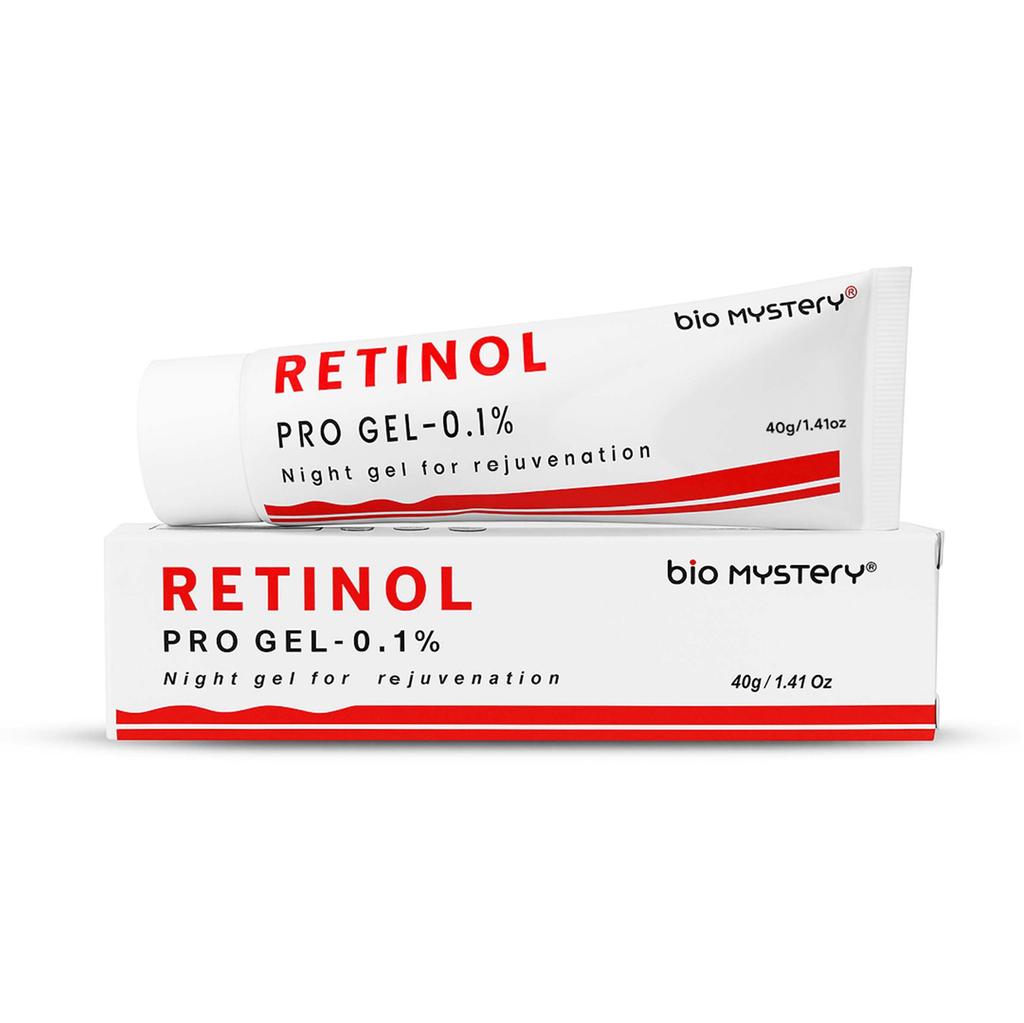 Bio Mystery Retinol Pro Gel 0.1 | Vitamin A Anti-Aging Gel for Fine Lines, Sun Spots & Uneven Skin Tone | Collagen-Boosting, Skin Rejuvenating Trea