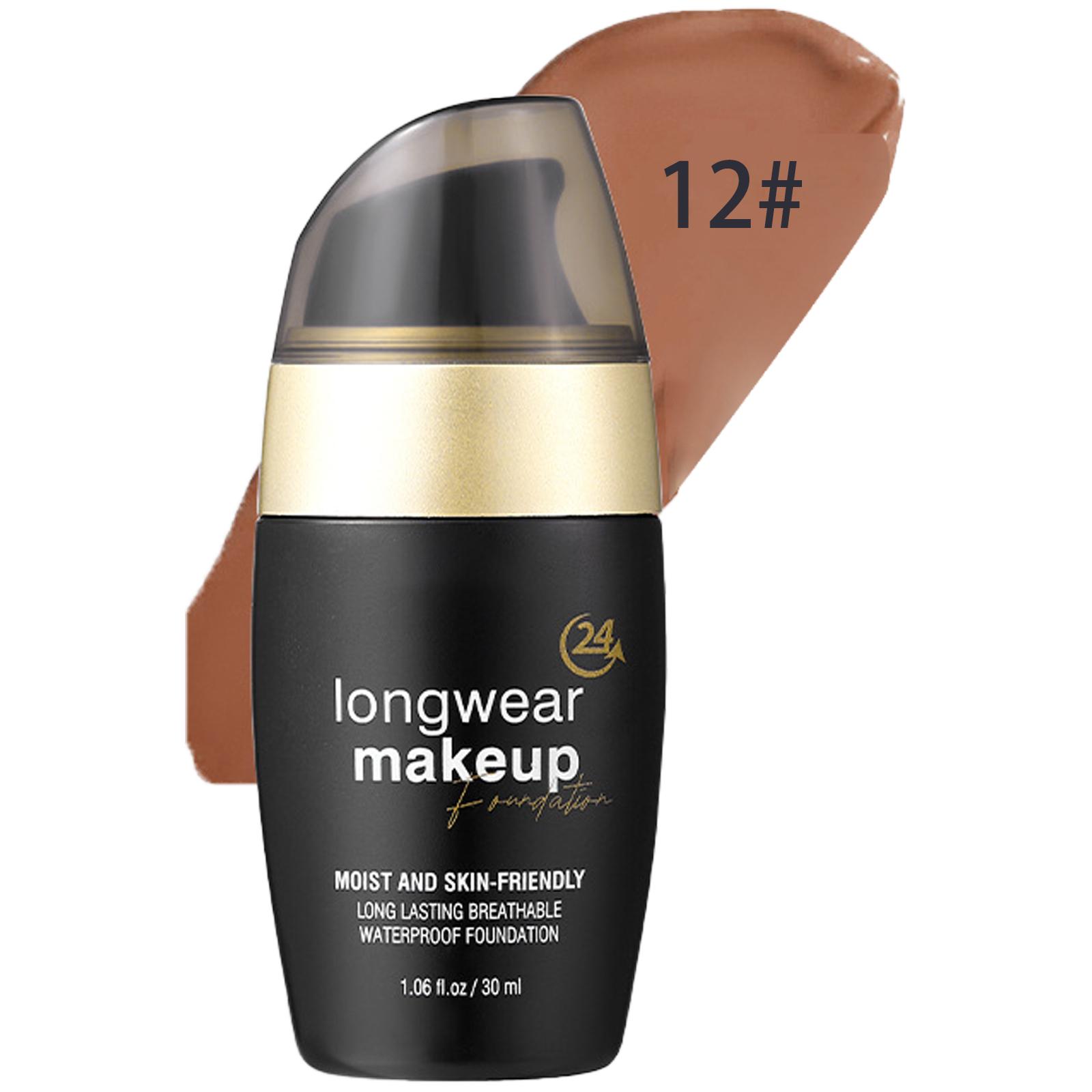 

1 шт. 30 мл легкая жидкая основа для женщин и девочек, наращиваемое покрытие, увлажняющий макияж, стойкая, без содержания масел One Size