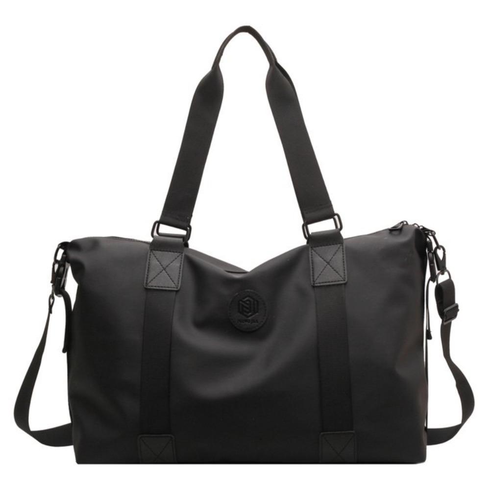 Korean version of fashion yoga fitness bag, shoulder messenger cover, tie rod duffel bag, light portable business trip short travel bag