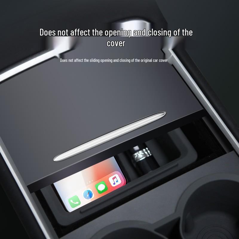 Silikonorganisatör för mittkonsol för Tesla Model 3/Y