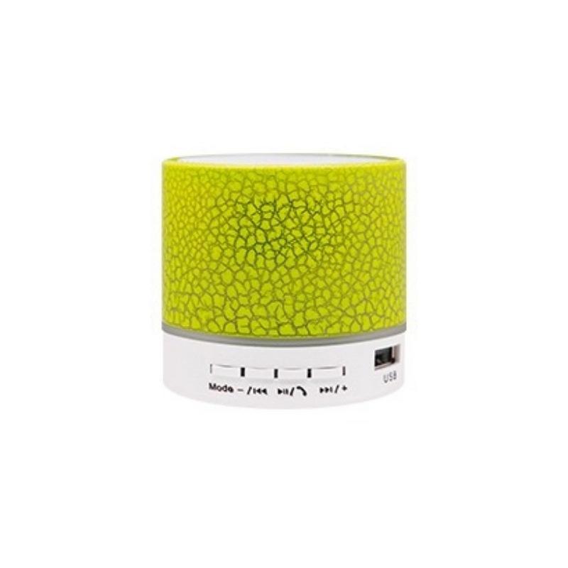 Mini Bluetooth LED reproduktor: Přenosný, Bezdrátový, Svítící, se Slotem na kartu a Subwooferem. Perfektní dárek!