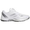 Adidas Adizero Zg Lo Boa Spikeless Fashion Comfortable Golf Shoes Men Sneakers White Gray JS1766