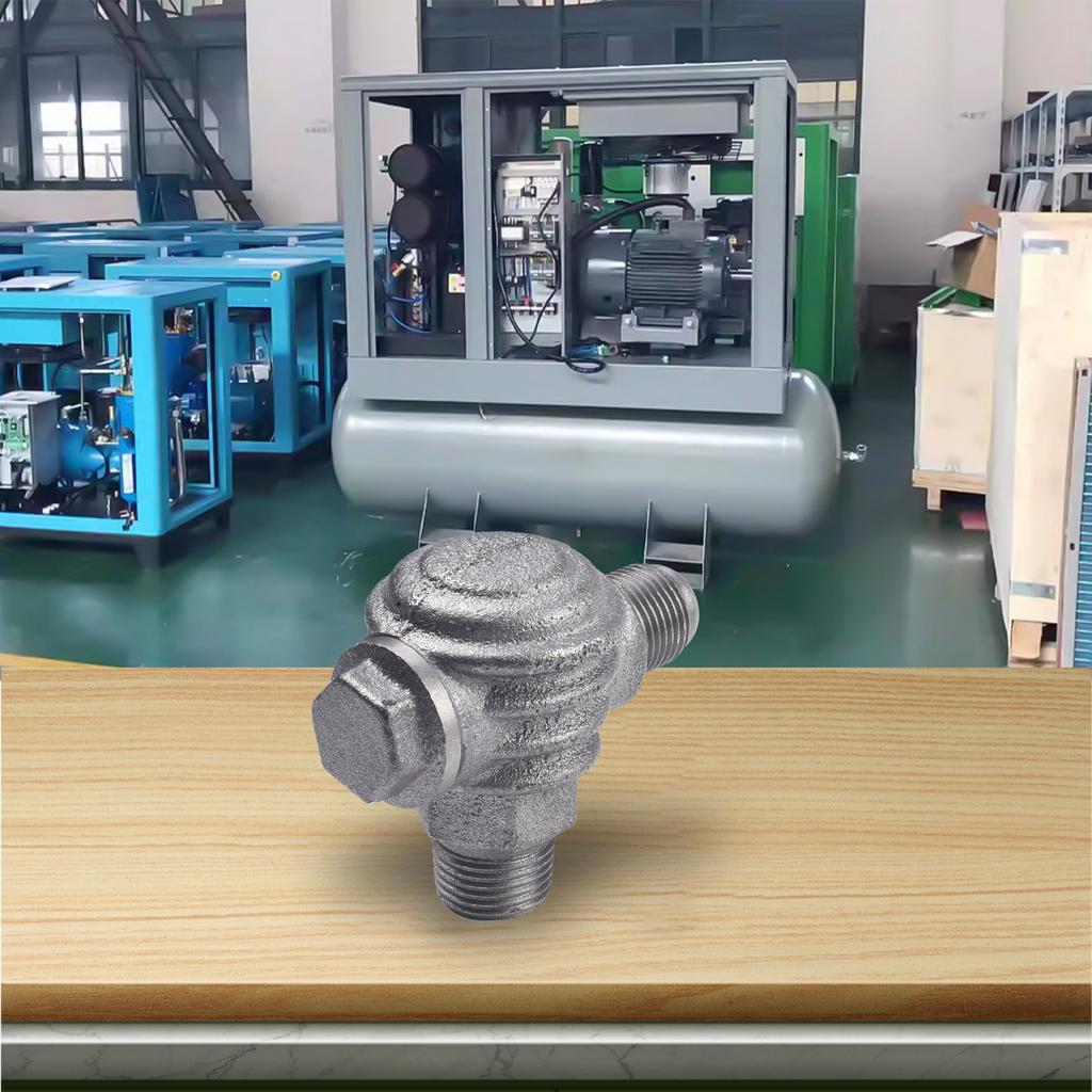 Reliable Iron Male Thread Check Valve for Air Compressor and Air Pump 3 Port