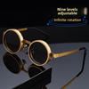 2026 New ND 9-speed Rotating Adjustable Zoom Glasses Anti Glare Sunglasses Polarized Sunglasses for Men