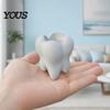 Decorative Storage Box Tooth Shape Toothbrush Holders for Bathrooms, Creative Pen Holder Desktop, Home Decor Small Organizer