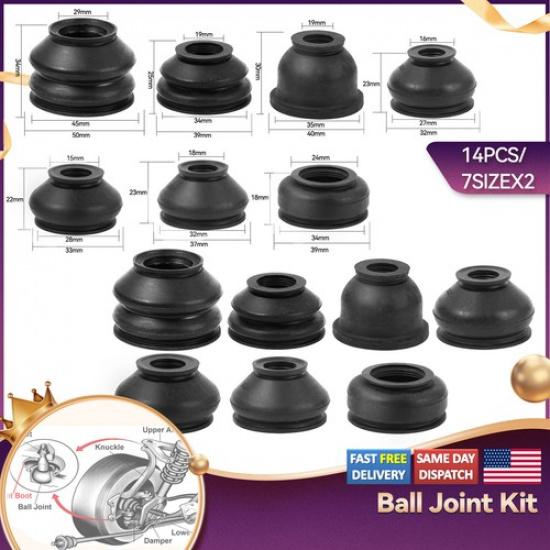 14x Пыльники шаровых опор Подвеска Рулевые рычаги Рулевая тяга