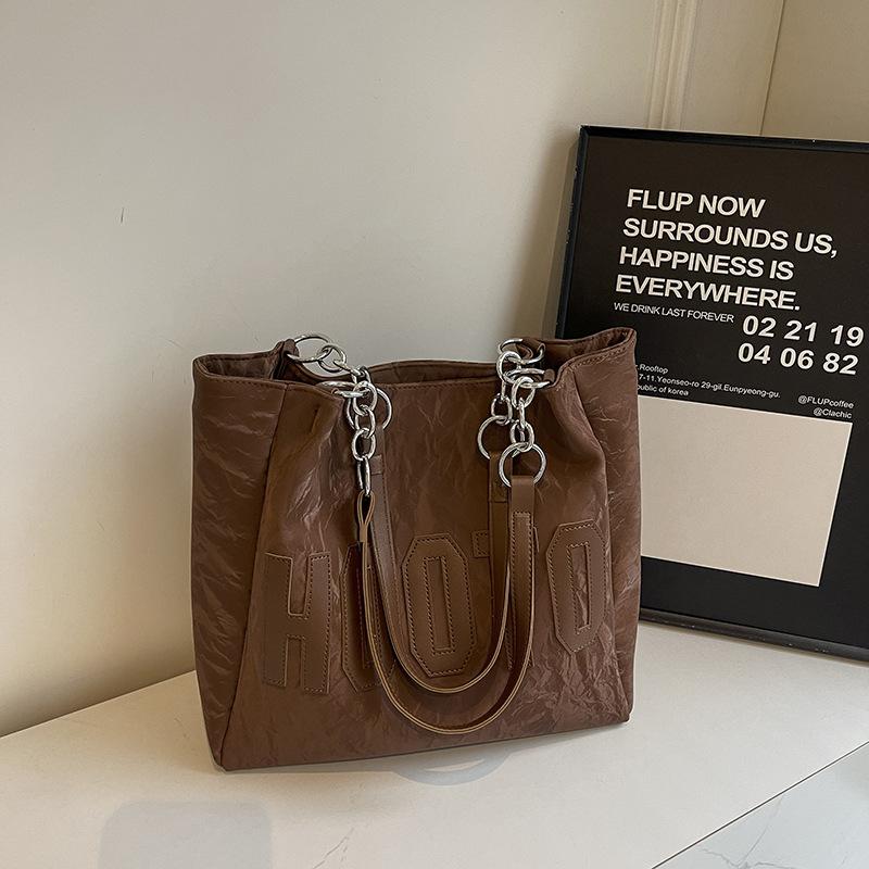 Casual Bag Women's New Versatile Shoulder Bag Large-capacity Tote Bag Class Commuter Handbag