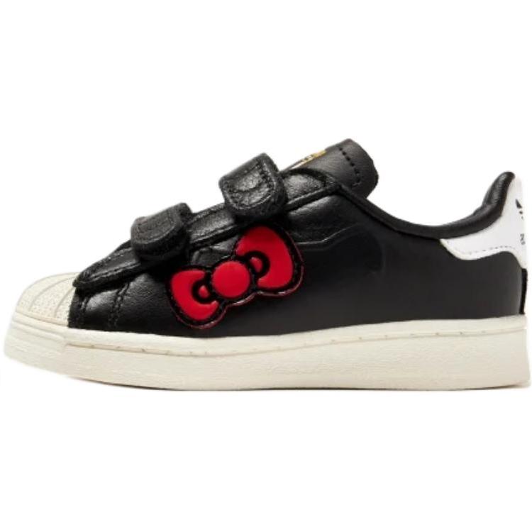 Adidas Hello Kitty x Superstar Comfort Closure I 50th Anniversary Baby Sneakers Black Core-Black Cloud-White IG6997