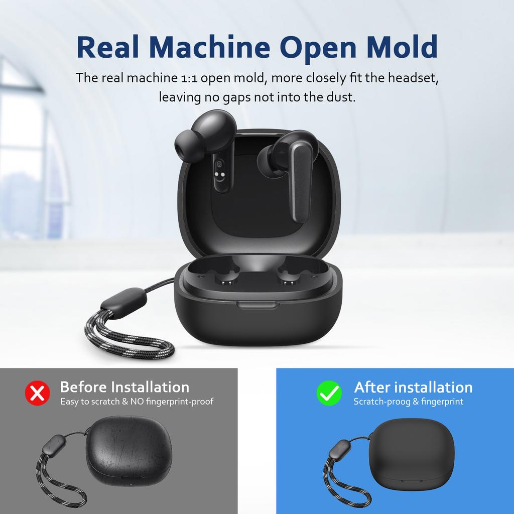 Suitable for P20i/R50i Shockproof Headphone Sleeve Impact-resistant Housing Anti Dust Washable Silicone Cover