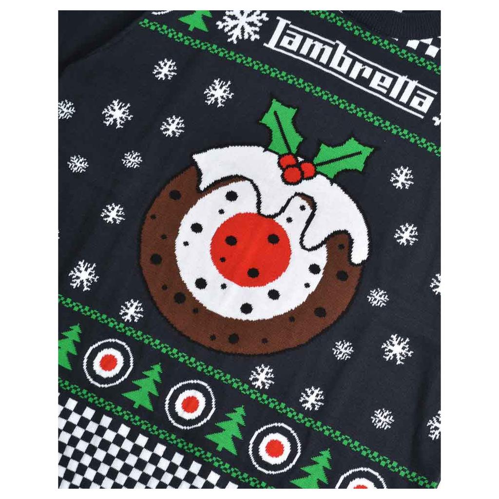 Lambretta Mens AW25 Target Christmas Jumper