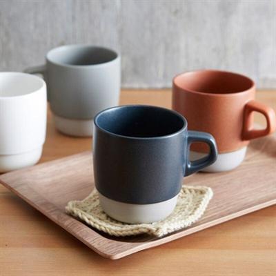 Tasse empilable Slow Coffee 320 ml (Ensemble de 2 pièces)