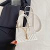 New Casual Personalized Portable Small Square Bag Fashionable Simple Retro Fashion Trend Shoulder Messenger Bag