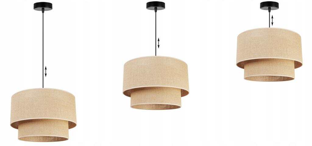 Hanging Lamp, Ceiling Chandelier, Lampshade 40 Cm Cake