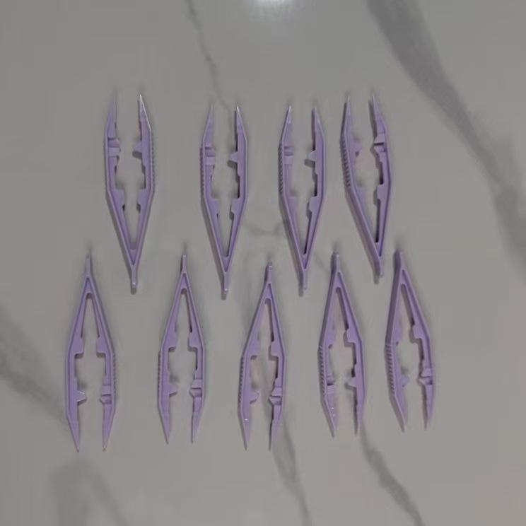 Perler Beads Tweezers for DIY Crafts - Child-Safe Plastic Tool and Clips