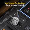 New Professional Transistor Tester Diode Triode Capacitance Resistance Meter LCR ESR Meter NPN PNP MOSFET IR Multifunction Electronic Component Tester