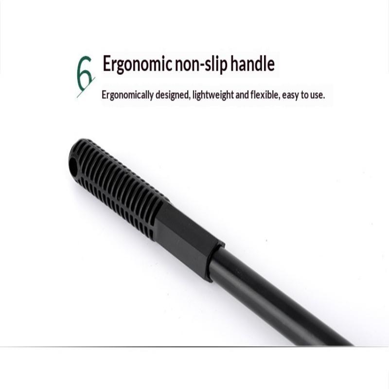 Fish Tank Glass Cleaning Brush Aquarium Tool Fishing Aquatic Grass Clip Algae Scraping Knife Long Handle Five-In-One Cleaning