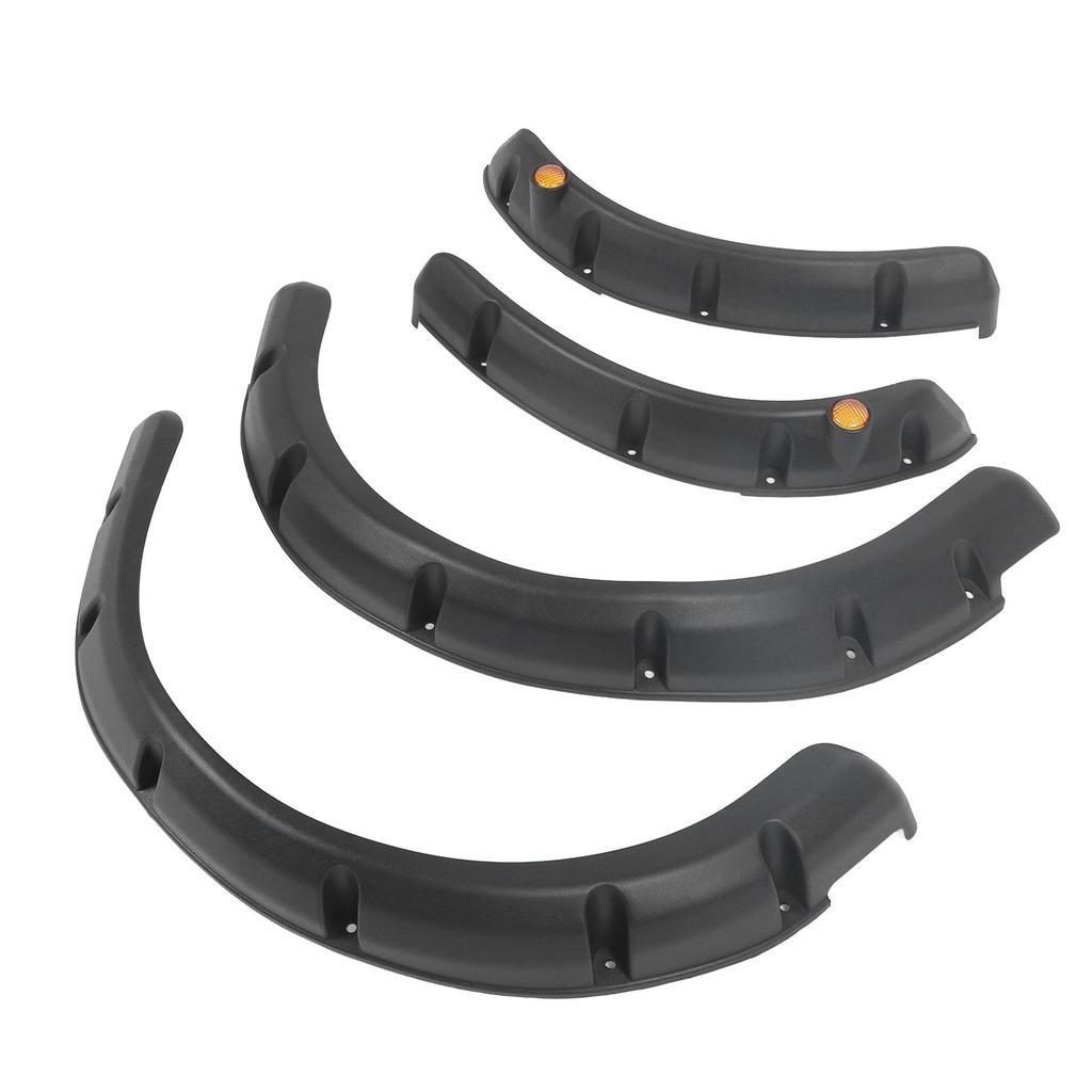 Golf Cart Wheel Flares Impact Resistant ABS Plastic Front Rear Golf Cart Tire Flares Set for RXV 2008‑2015 Golf Cart