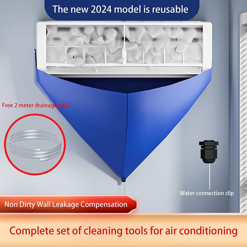 Ac Cleaning Kit Air Conditioner Cleaning Bag Waterproof Air Conditioning Washing Set Aircon Tools