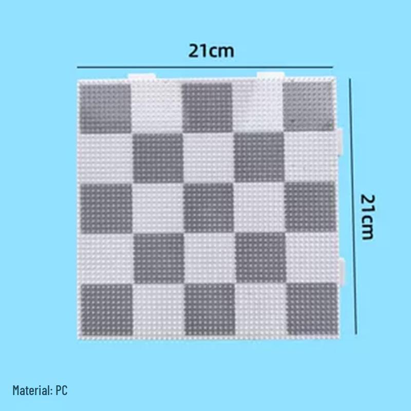 2.6mm Transparent Perler Bead Board - Wear-Resistant DIY Jigsaw Puzzle Craft Template