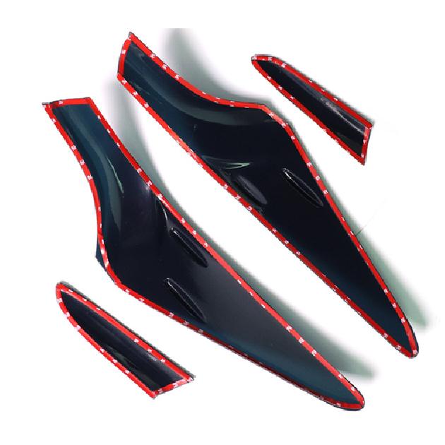 Rear Tail Light Lamp Acrylic Smoky Black Cover Trim For 2018- Toyota Camry