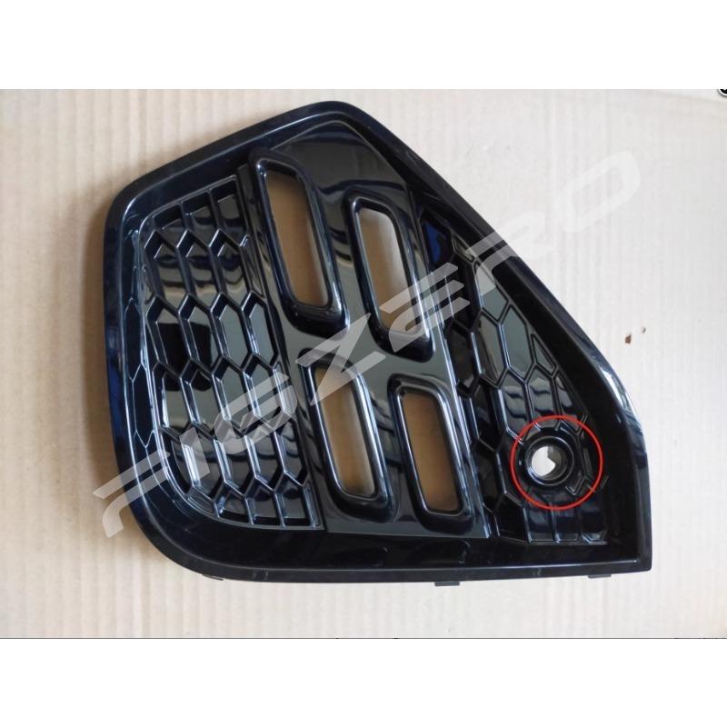 1pc Front Fog Light Decorative Frame Bumper Left Right Bar Light Black Lampshade for Chery Jetour X70 F01-2803512